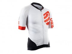 Велоджерсі Compressport Cycling On/Off Maillot, White, L (TSONCY-SS00-T3)