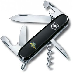 Складной нож Victorinox SPARTAN UKRAINE 91мм/12функ/черн /штоп /Герб Украины с лентой Vx13603.3_T1010u