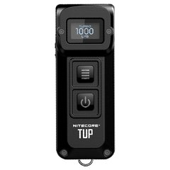 Ліхтар наключний Nitecore TUP (Cree XP-L HD V6, 1000 люмен, 5 режимів, USB), чорний