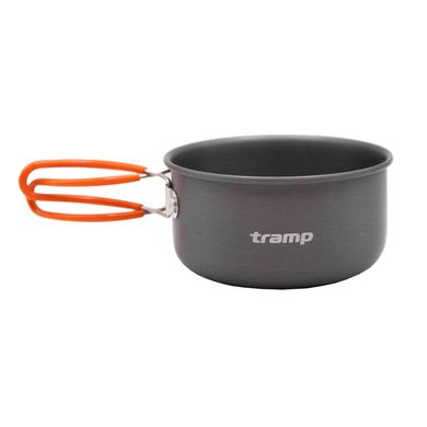 Кастрюля-кружка Tramp анодированная с крышкой сковородкой 0,9+0,5л UTRC-145 (039)