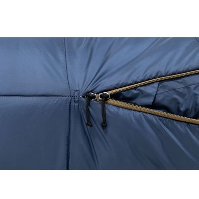 Спальный мешок Turbat GLORY blue/beige - 185 см - синий/бежевый