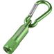 Munkees 1076 брелок-фонарик LED with Carabiner grass green