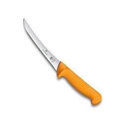 Нож бытовой, кухонный Victorinox Swibo Boning Flex (лезвие: 130мм), желтый 5.8406.13