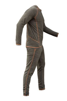 Термобілизна чоловіча Tramp Microfleece комплект (футболка+штани) olive UTRUM-020, UTRUM-020-olive-2XL
