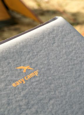 Самонадувний килимок Easy Camp Self-inflating Siesta Mat Single, 183x51x3 см, Black/Grey (5709388104397)