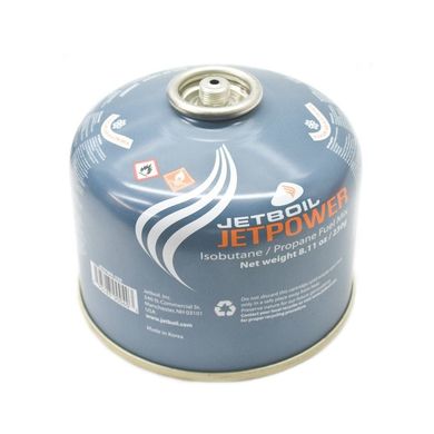 Балон газовий Jetboil Jetpower Fuel Blue, 230 гр (JB JF230-EU)