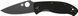 Ніж складний Spyderco Tenacious Black Blade (C122GBBKP)