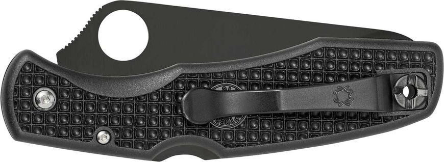 Ніж Spyderco Pacific Salt black blade spyderedge