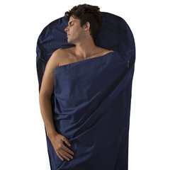 Вкладиш у спальний мішок Premium Cotton Liner Mummy від Sea To Summit, Navy Blue (STS AMUMMYOSNB)