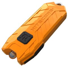 Фонарь наключный Nitecore TUBE v2.0 (1 LED, 55 люмен, 2 режима, USB), оранжевый