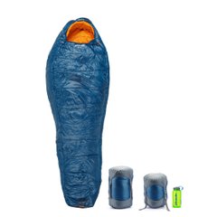 Спальный мешок Pinguin Spirit (-5/-12°C), 195 см - Left Zip, Blue (PNG 232448) 2020