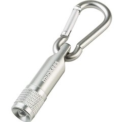 Munkees 1076 брелок-фонарик LED with Carabiner grey