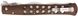 Нож Cold Steel Ti-Lite 6" Kriss Blade, общая длина - 330 мм, длина клинка - 152 мм, сталь - AUS-10A, рукоять - Zy-Ex, клипса