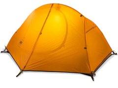 Палатка Cycling I (1-х местная) 20D silicone + footprint NH18A095-D orange 6927595701829