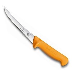 Нож бытовой, кухонный Victorinox Swibo Boning Flex (лезвие: 160мм), желтый 5.8406.16