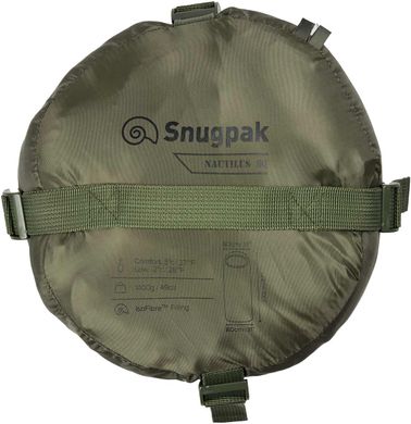 Спальный мешок Snugpak Nautilus Olive (Comfort +3°С/ Extreme -2°С) 1,4 kg