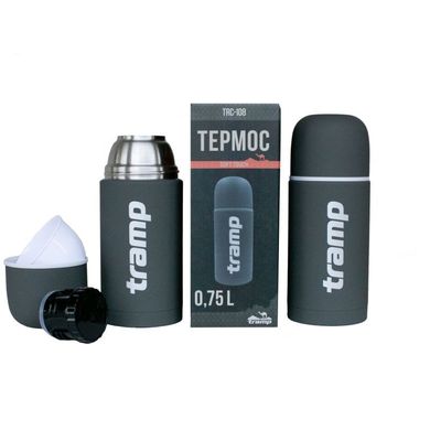 Термос Tramp Soft Touch 0,75 л. grey