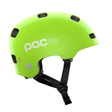 Детский велошолом POCito Crane MIPS Fluorescent Yellow/Green, M/L (PC 105708234MLG1)