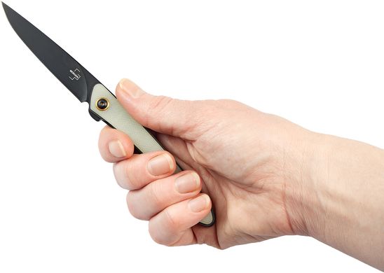 Нож Boker Plus Urban Spillo Jade, сталь - 440C, рукоять - G-10, длина клинка - 76 мм, длина общая - 179 мм