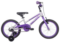 Велосипед 16" Apollo NEO girls Brushed Alloy / Lavender / Purple Fade, 2022