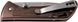 Ніж Boker Magnum Advance dark bronze, сталь - 440C, руків’я - Алюміній, довжина клинка - 85 мм, загальна довжина - 195 мм