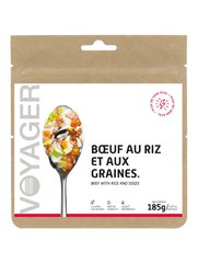 Сублімована їжа Voyager Beef with rice and seeds 185 г