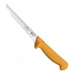 Нож бытовой, кухонный Victorinox Swibo Boning Flex-Narrow (лезвие: 160мм), желтый 5.8409.16