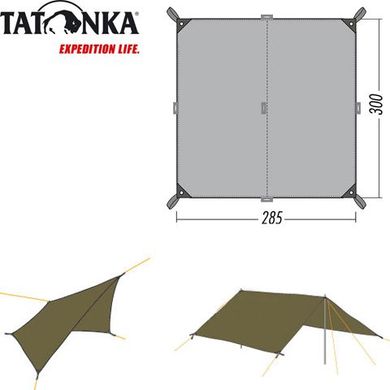 Тент Tatonka Tarp 2 Simple - 300 х 285 см, Assorted (TAT 2479.001)