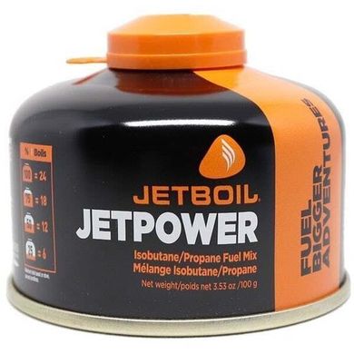 Балон газовий Jetboil Jetpower Fuel Blue, 100 гр (JB JF100-EU)