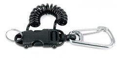 Ретрактор Best Divers усиленный спиральный с кольцом 80 мм Extensible Clips Smart Coil
