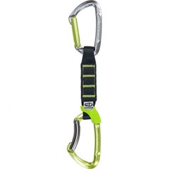 2E661DC C0L Lime SET NY PRO - Anodized Carabiners - New tapered sling - black / grey colour (18/25mm