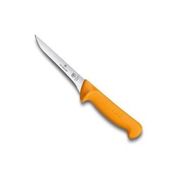Нож бытовой, кухонный Victorinox Swibo Boning Narrow (лезвие: 100мм), желтый 5.8408.10