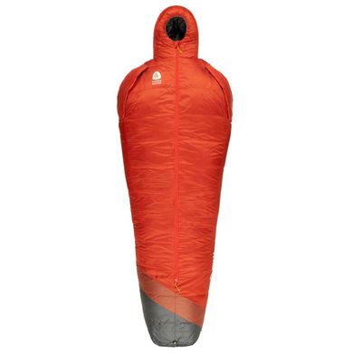 Спальный мешок Sierra Designs Mobile Mummy 800F 15 Long (-3°C), 198 см - Central Zip, Orange (70614721L)