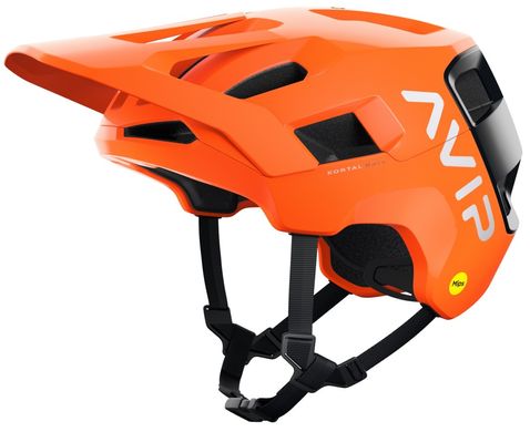 Kortal Race MIP велошлем (Fluorescent Orange AVIP/Uranium Black Matt, XL/XXL)